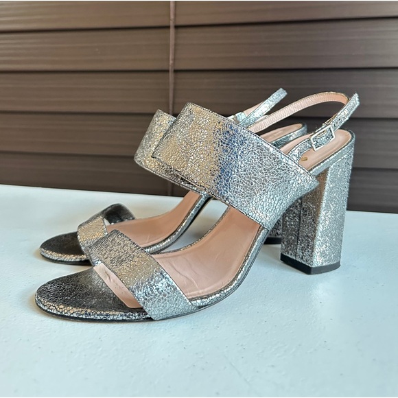 Kate Spade Irvine Metalic Leather Slingback Sandal - Picture 8 of 16